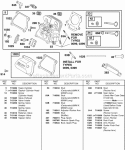Part Location Diagram of 715091 Briggs and Stratton Cover-Rocker